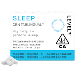 Level Protab - 100mg Tablets - Sleep CBN