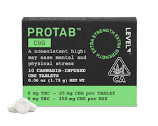 Level | Protab | CBG | Tablets | 10pk 