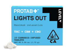 Level | Protab | Lights Out | Sleep Tablets | 10pk