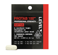 Level | Protab | Sativa | Single Serving | 100mg
