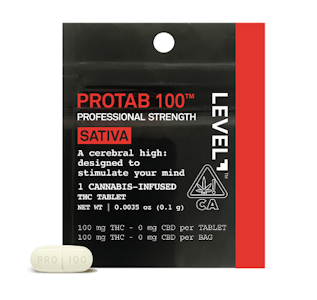 LEVEL+ - Level | Protab | Sativa | Single Serving | 100mg