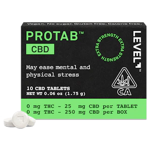 LEVEL - Level Protab - 250mg - 10ct Oral Tablet - CBD 