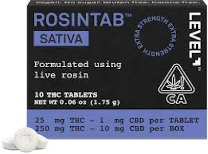 LEVEL - LEVEL | ROSINTAB SATIVA - 10PK | CAPSULE | 270MG