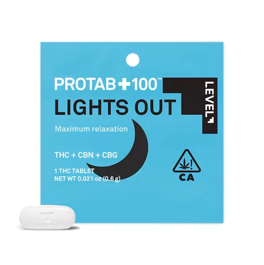LEVEL - Level Single 100mg ProTab+ Lights Out Main Image