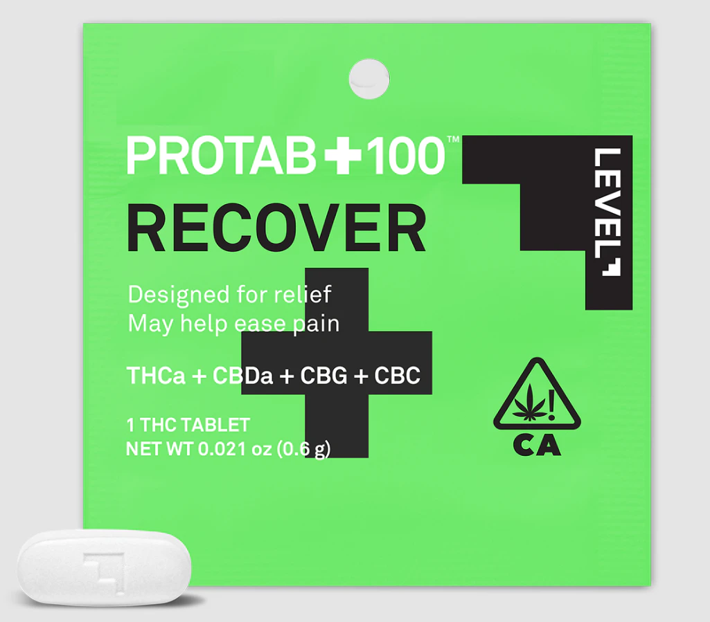 LEVEL - Level Single 100mg ProTab+ Recover Main Image