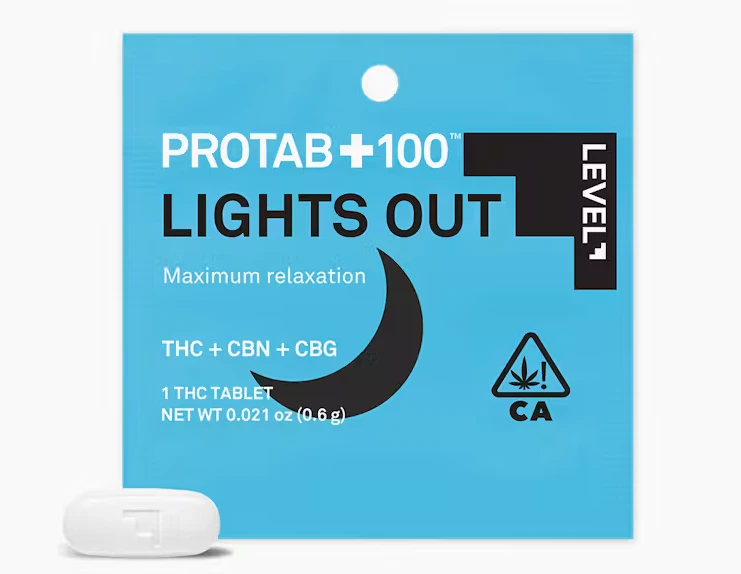 LEVEL - Level Single 100mg ProTab+ Lights Out Main Image