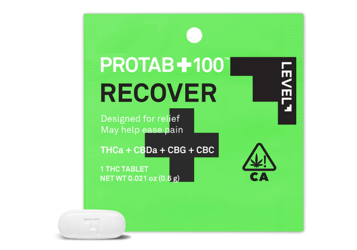 LEVEL - Level Single 100mg ProTab+ Recover Main Image