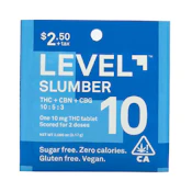 Level - Slumber - THC/CBN/CBG - 10mg - 1ct