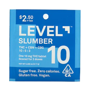 LEVEL - Level - Slumber - THC/CBN/CBG - 10mg - 1ct