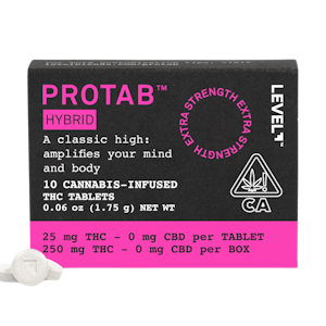 LEVEL+ - Protab Hybrid (H) | 10pk 25mg Tablets | Level