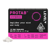 Hybrid Protab (H) - Edibles | 5pk x 20mg | 100mg | Level