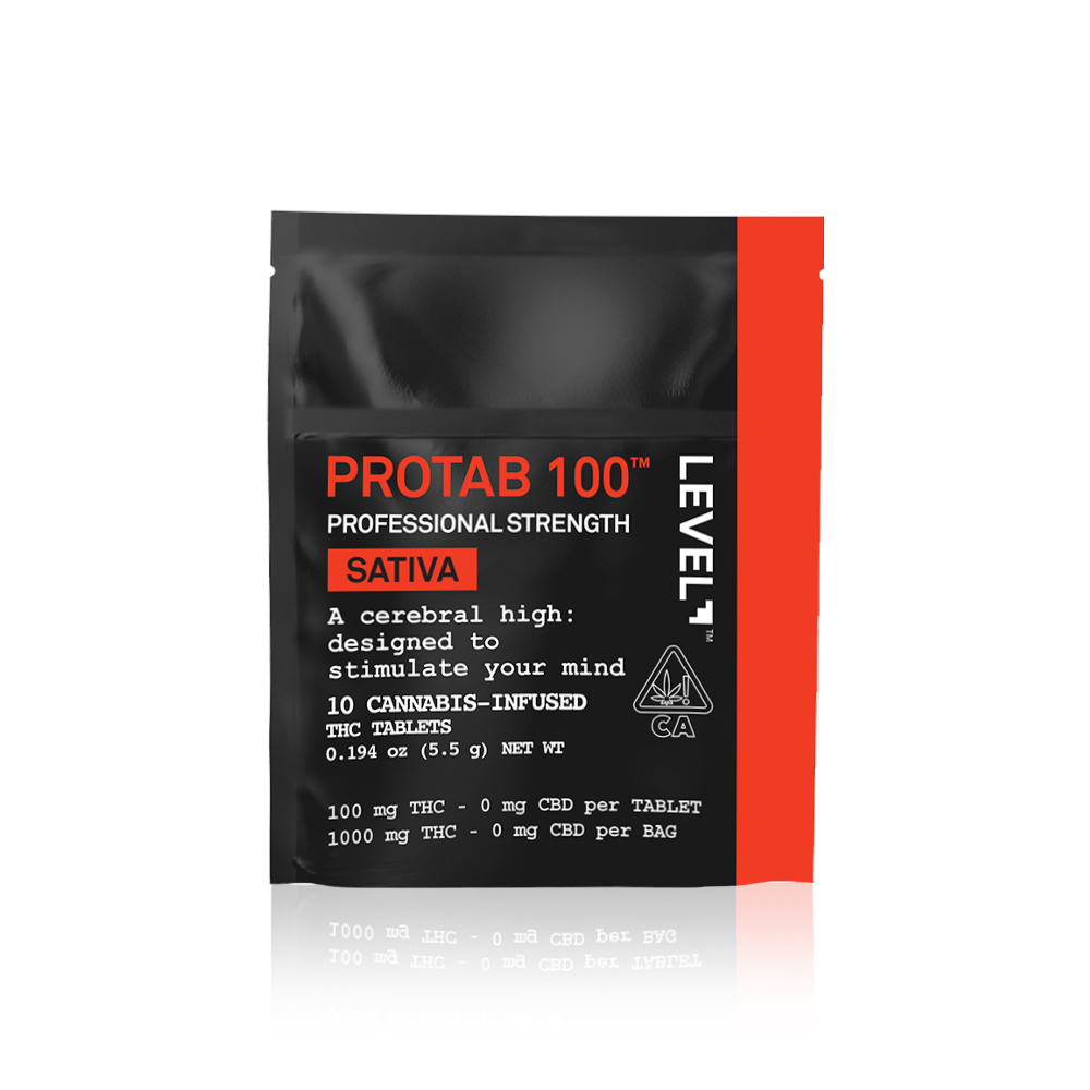 LEVEL - Capsule - Protab 100 - Sativa - 10-Pack - 1000MG ...