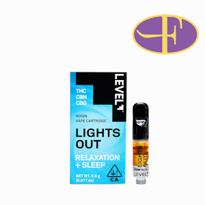LEVEL+ - Lights Out+ Rosin Cartridge