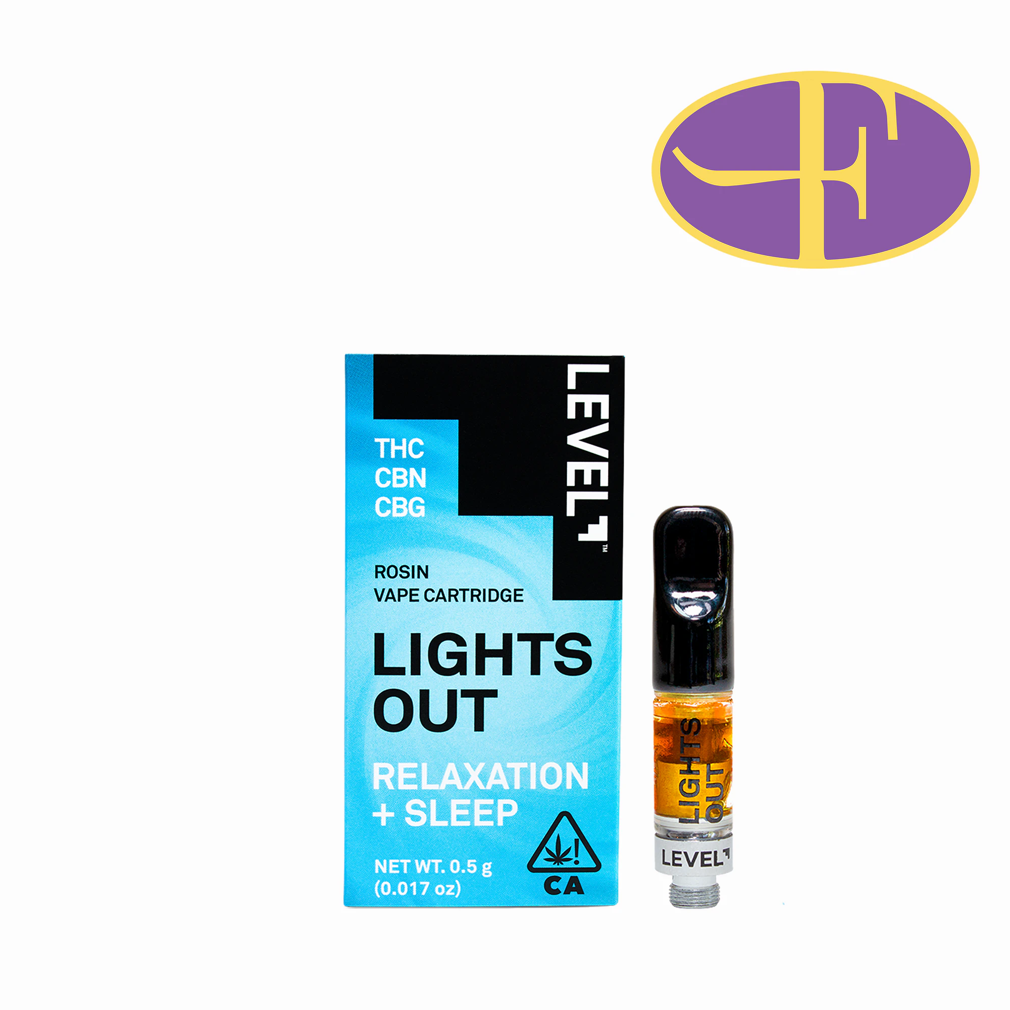 LEVEL - Lights Out+ Rosin Cartridge Main Image