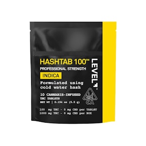 LEVEL BLENDS - HASHTAB 100 - INDICA - LEVEL BLENDS