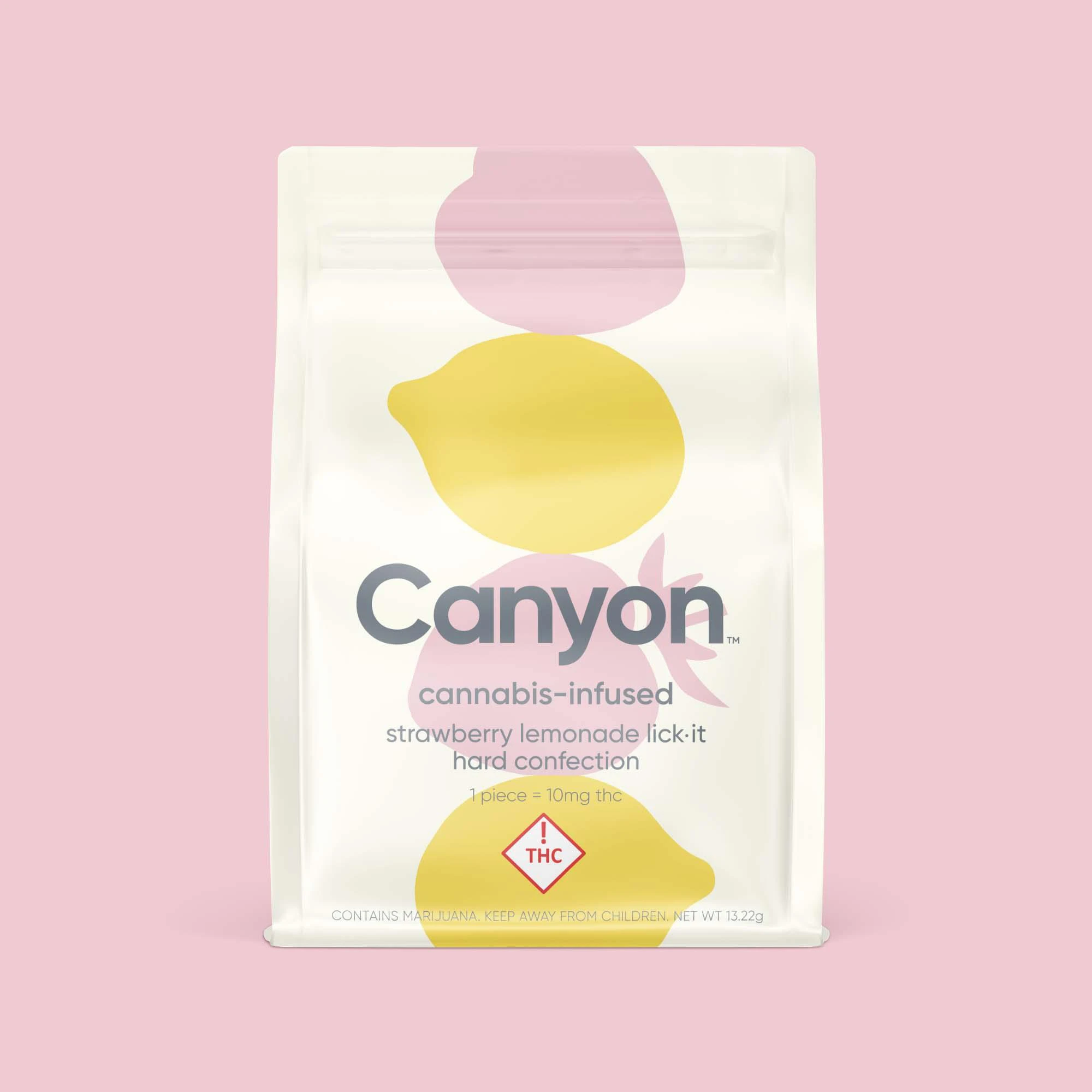 CANYON - Canyon - Lick ITs - Strawberry Lemonade - 10mg Main Image