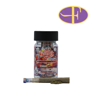 LIFT TICKETS - Orange Gelato x Orange Tree Infused Pre-Roll Pack (5pk)