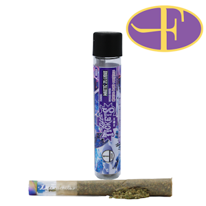 LIFT TICKETS - White Zlushi x Mendo Purp Zkittlez Live Resin Infused Pre-Roll