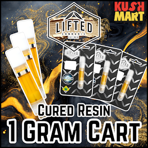 Lifted Cannabis - Lifted | Wedding Cake | Cured Cartridge | DOH | 1g