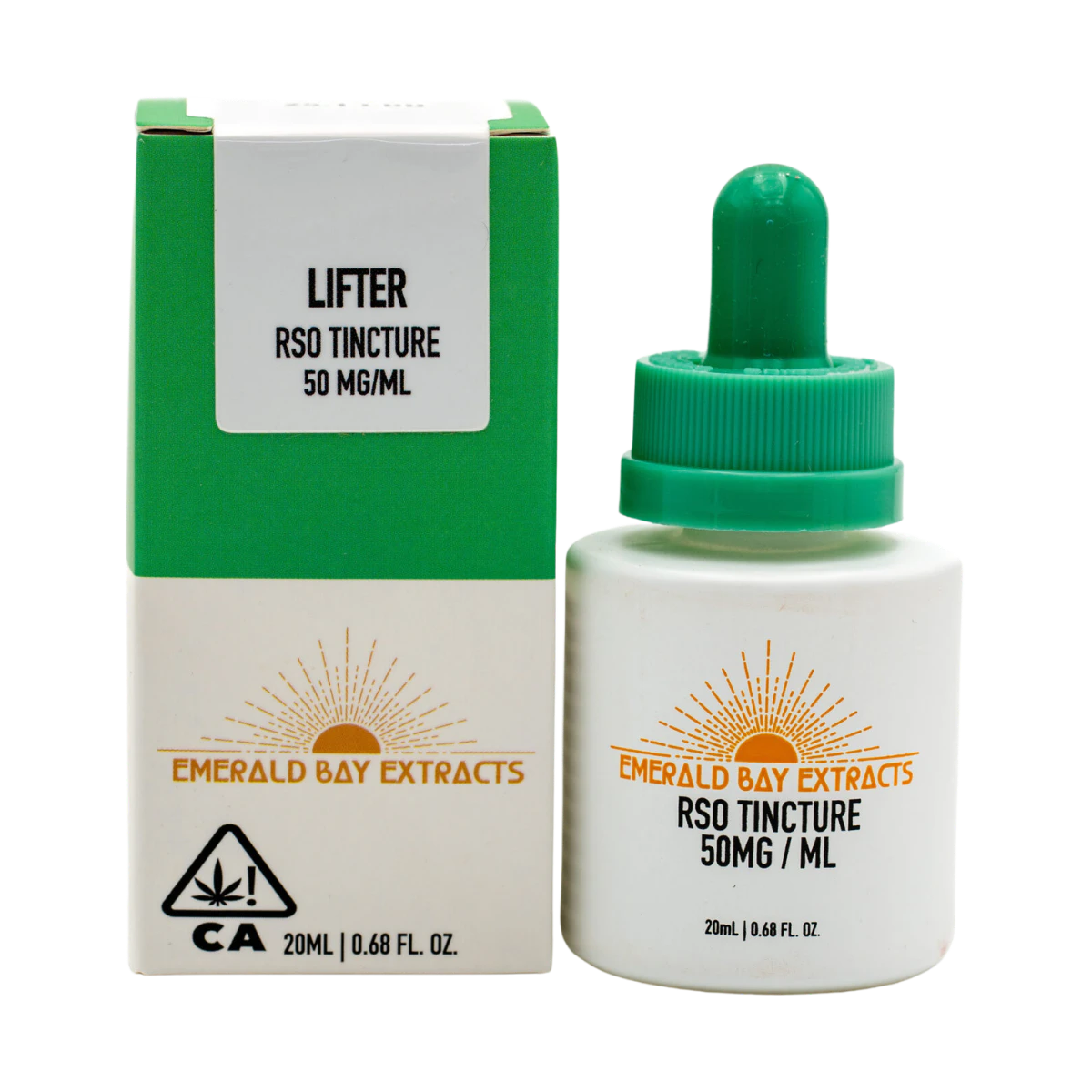 Emerald Bay Extracts - Lifter (S) | 1000mg 29:1 CBD:THC RSO Tincture | Emerald Bay Extracts Main Image
