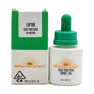 EMERALD BAY EXTRACTS - Lifter (S) | 1000mg 28:1 CBD:THC RSO Tincture | Emerald Bay Extracts