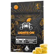 Next Day - Lights On 2:1 Orange Pineapple Gummies (THC:THCv)