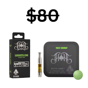 HEAVY HITTERS - Lights On Bundle | 1x 3:1 THC:THCV Vape + 1x 100mg Tabs
