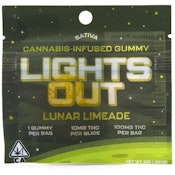 Lunar Limeade 100mg Single Gummy - Lights Out