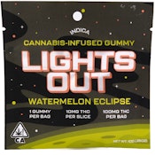 Watermelon Eclipse 100mg Single Gummy - Lights Out