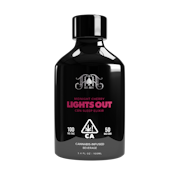 Lights Out Midnight Cherry (I) | 100ml Sleep Elixir 100mg THC + 50mg CBN | Heavy Hitters
