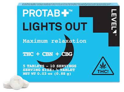 LEVEL - LEVEL - 10pcs - PROTAB 20MG + Lights Out