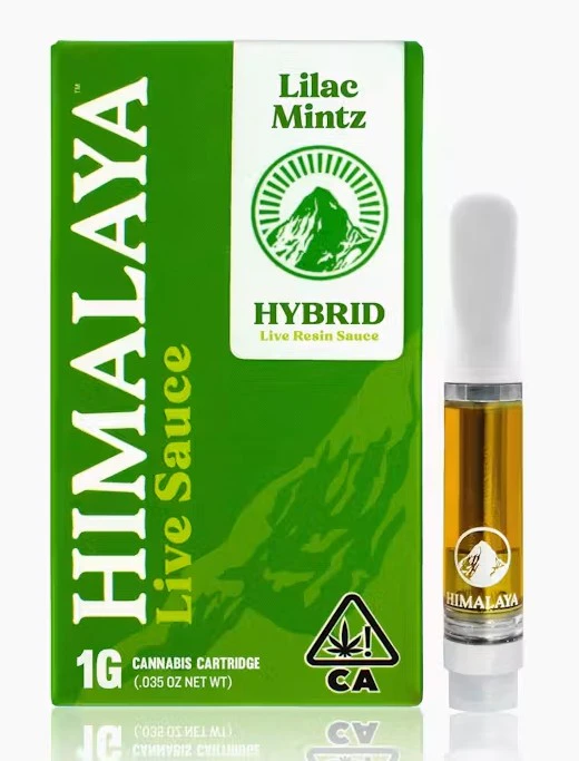 HIMALAYA - Himalaya 1g Lilac Mintz Live Sauce Cartridge Main Image