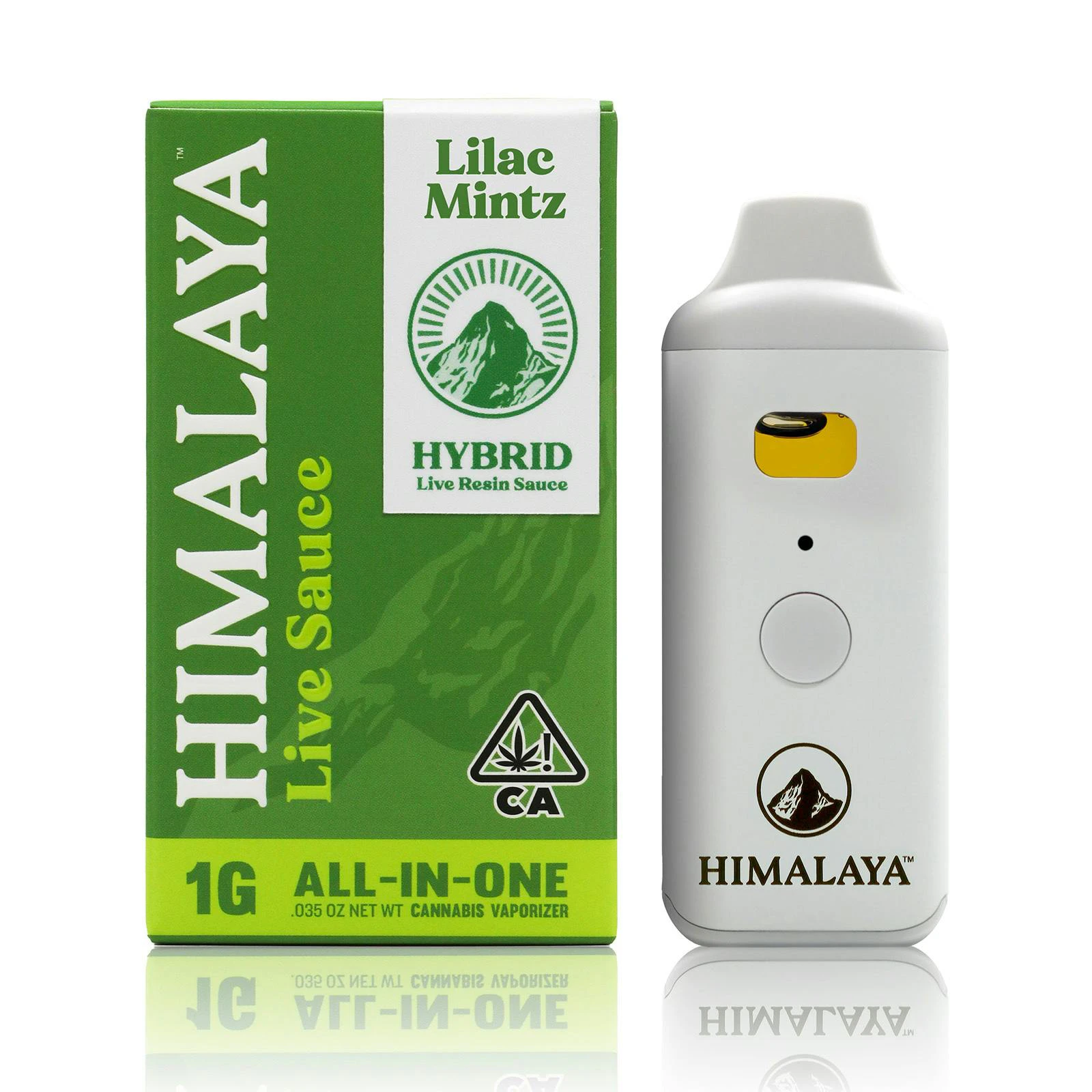HIMALAYA - Himalaya 1g Lilac Mintz Live Sauce AIO Disposable Main Image