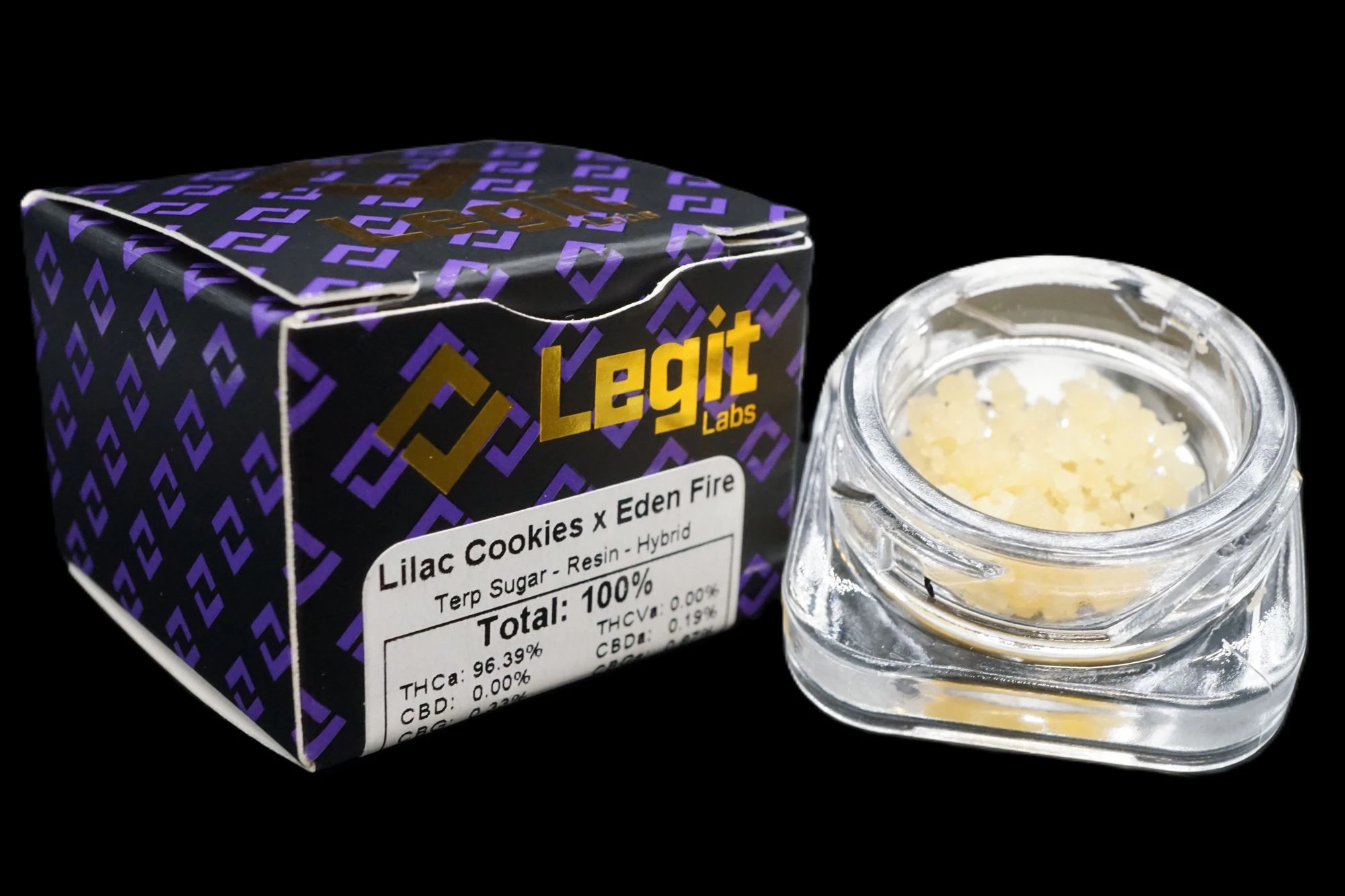 Legit Labs - Terp Sugar -- Lilac Cookies x Eden Fire Main Image