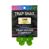 Lime (Cured Resin) 1:1 - Trap Snax - Full Spectrum Gummies - 200mg