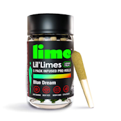 Lime - Blue Dream Infused Lil' Limes Preroll 5pk 3g