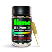 Lime - Blue Dream Infused Lil' Limes Preroll 5pk 3g 