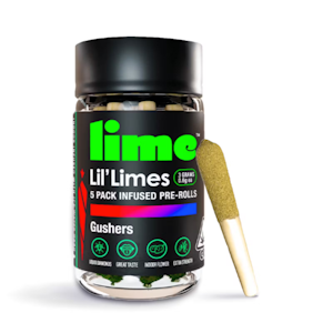 Lime - Lime - Gushers Infused Lil' Limes Preroll 5pk 3g