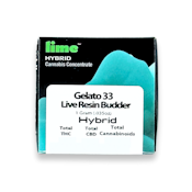 Lime - Live Resin Budder - Gelato 33 - Concentrates - 1.0g