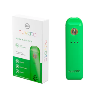 Nuvata - 1g 9:1 THC:CBD Lime "Body Balance" (Ready-to-Use) - Nuvata