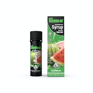 Lime - Lime Live Resin THC Syrup 1000mg Watermelon
