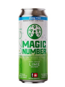 MAGIC NUMBER - MN | Lime | 25mg Seltzer