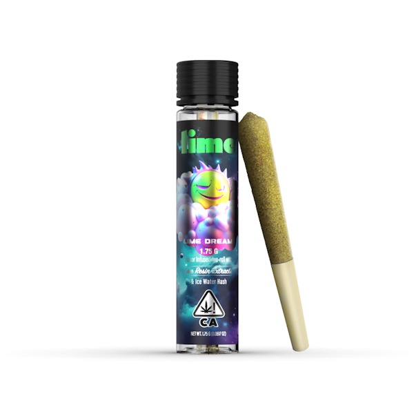Lime Lime Dream Hash & Liquid Diamond Infused Pre-Roll 1.75g