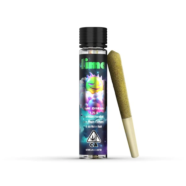 Lime - Lime Lime Dream Hash & Liquid Diamond Infused Pre-Roll 1.75g Main Image