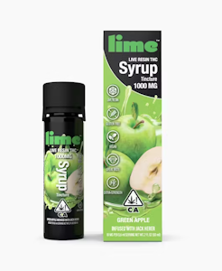 Lime - Lime Live Resin Tincture 1000mg Green Apple