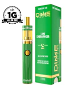 Dime 1g Lime Sherbanger AIO Disposable