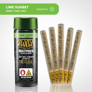 TWAX - Pre Roll | Infused | TWAX | Lime Sorbet | 3.0g