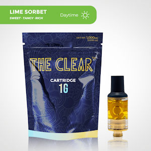 THE CLEAR - The Clear | Lime Sorbet | 1g Cartridge