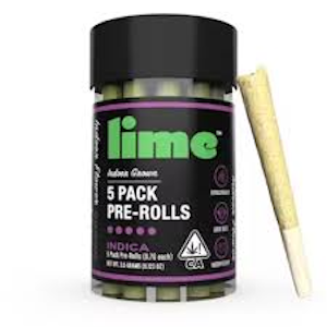 Lime - LIME | GALACTIC GAS - 5PK INFUSED | PREROLL | 3G