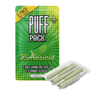 PUFF - Limesicle (S) | .5g 5pk Prerolls | Puff